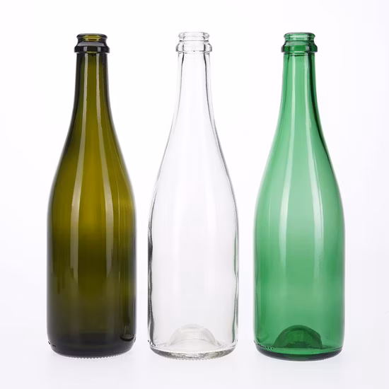 Vista Neues Design, garantiert hochwertige Spirituosen-Wodka-Whisky-Flaschen aus klarem Glas, 750-ml-Glasflasche