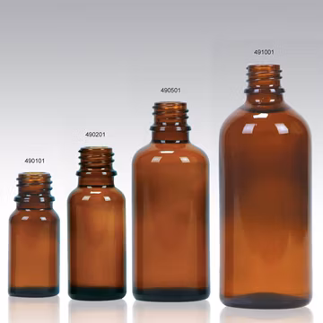 1 ml, 1,5 ml, 2 ml Röhrenglasfläschchen, klare Farbe für Parfüm